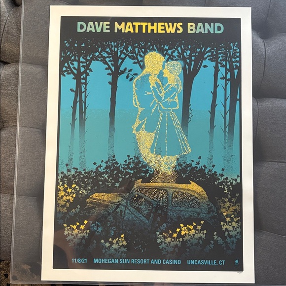 Dave Matthews Band Concert Poster